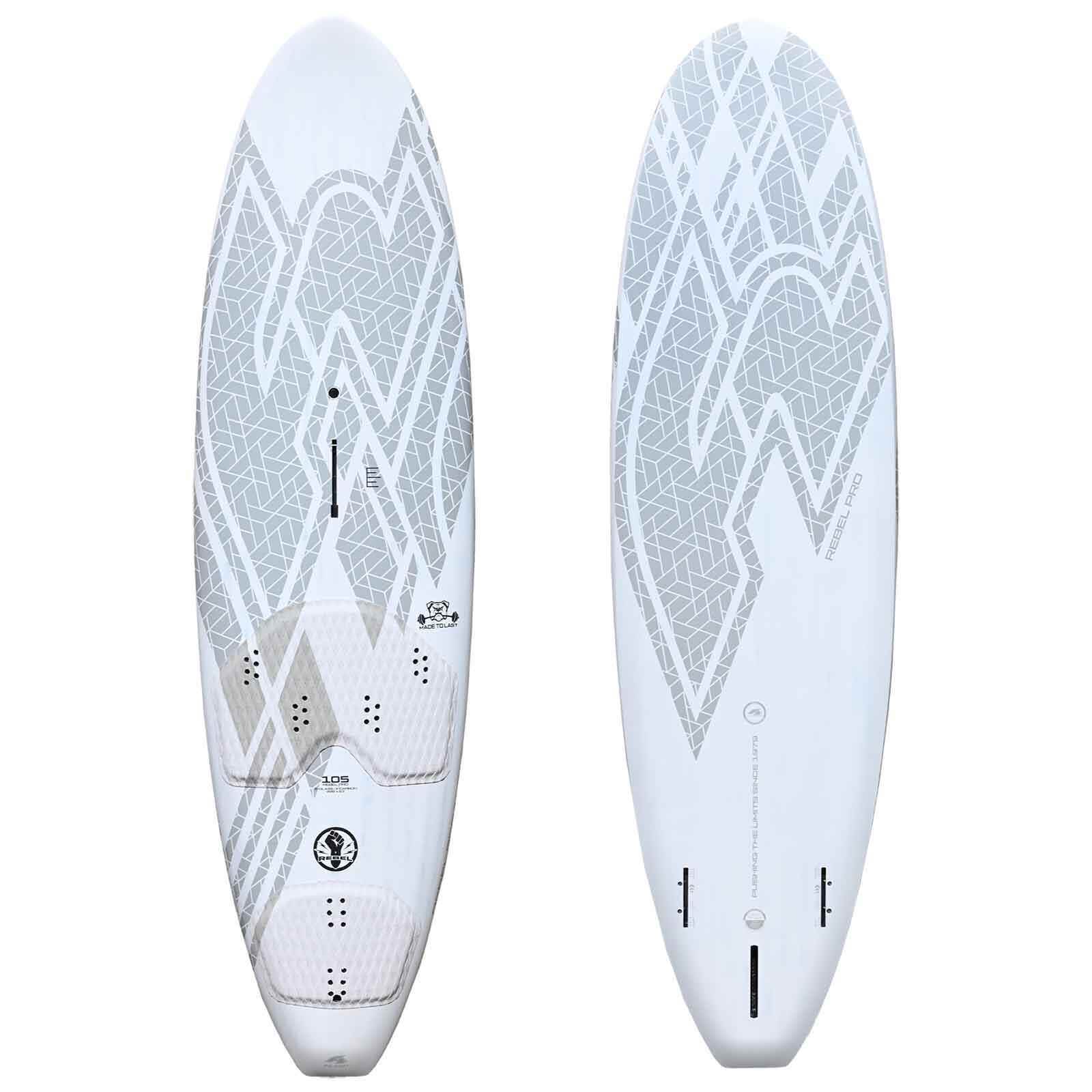 F2  Windsurfboard Rebel Pro Pro 105 l Grau 1/2