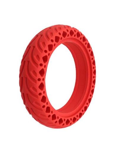 Opona bezdętkowa 8,5" do hulajnóg BTX250/251/PRO i Xiaomi czerwona