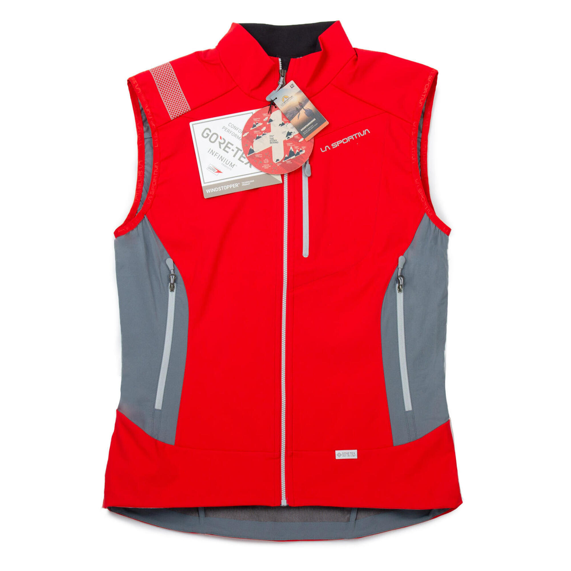 La Sportiva - La Sportiva Biferten 2.0 Gore-tex Gilet De Trekking Pour Homme - Sweat-shirt - Rouge - S - Decathlon
