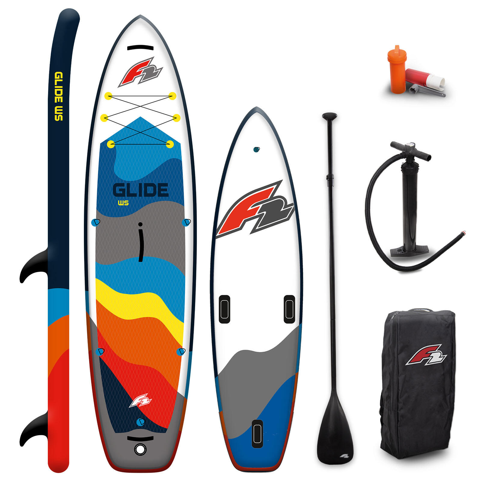 F2 Paddleboard F2 Glide WS 11'7'' GREY