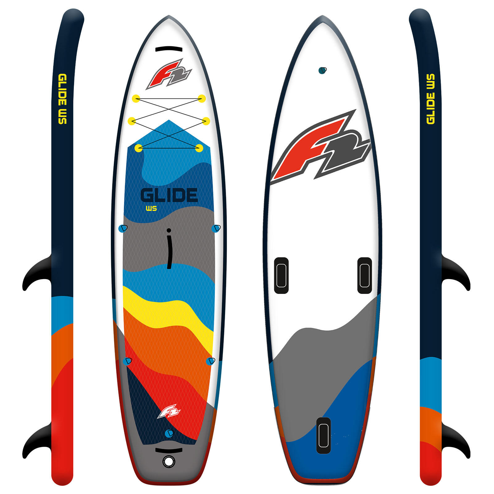 Paddleboard F2 Glide WS 11'7'' GREY 2/7