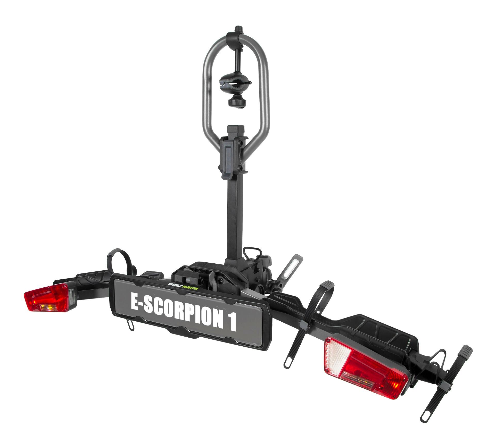 Portabici E-Scorpion 1 attacco - piattaforma pieghevole 1 e-bike 1/5