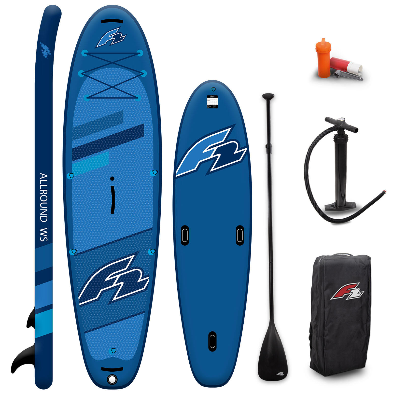 F2 Paddleboard Allround Air WS 11'5'' BLUE