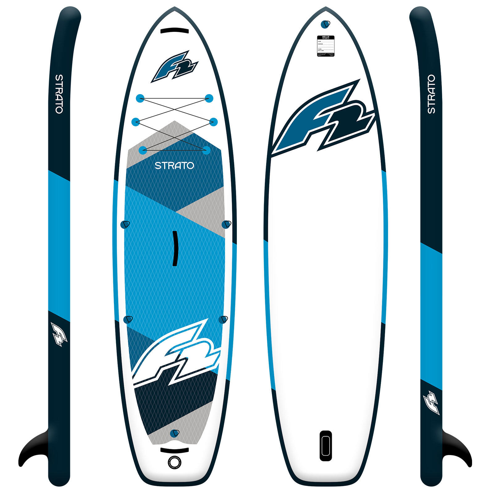 Planche SUP gonflable F2 Strato 12'2 - 372 cm Combo 2/7