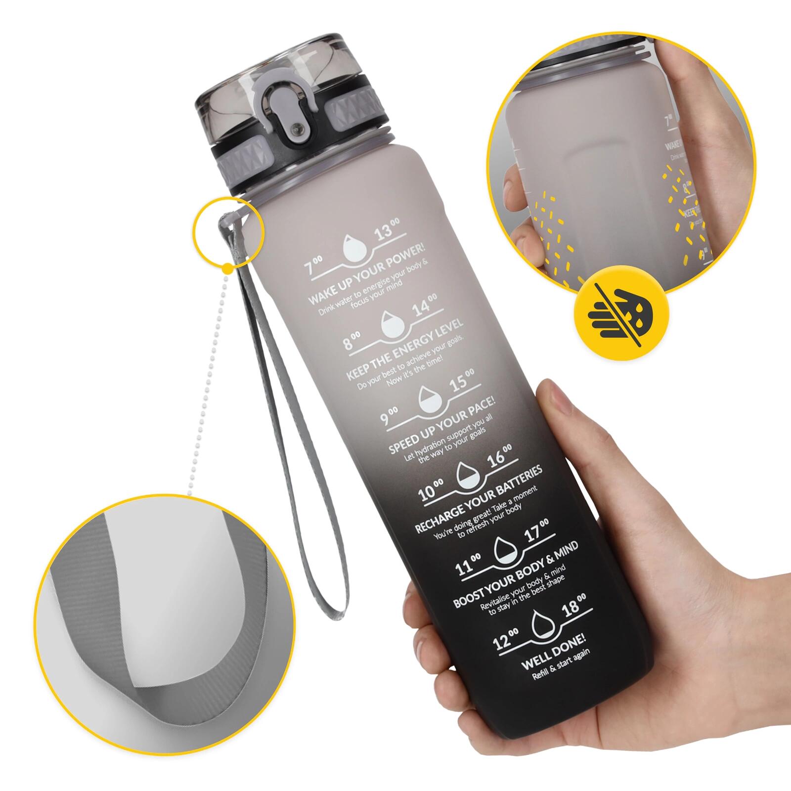 Borraccia Sportiva Tritan BPA Free 1000 ml 4FIZJO per Sport e Outdoor 2/7