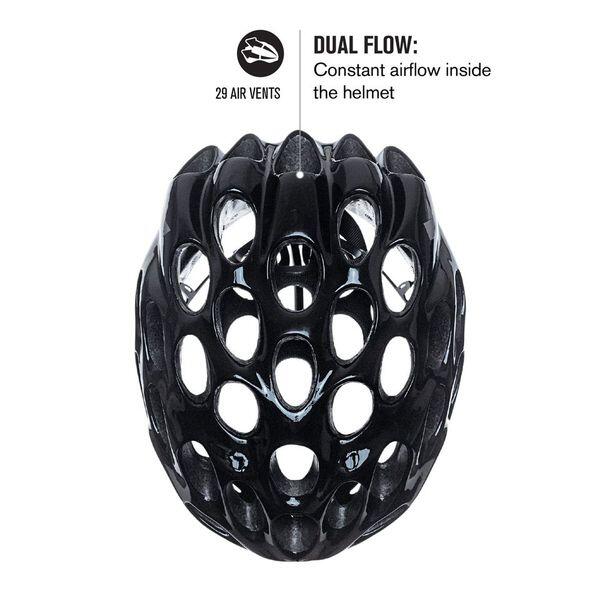 Casque de Vélo de Route Whisper Evo Noir 4/7