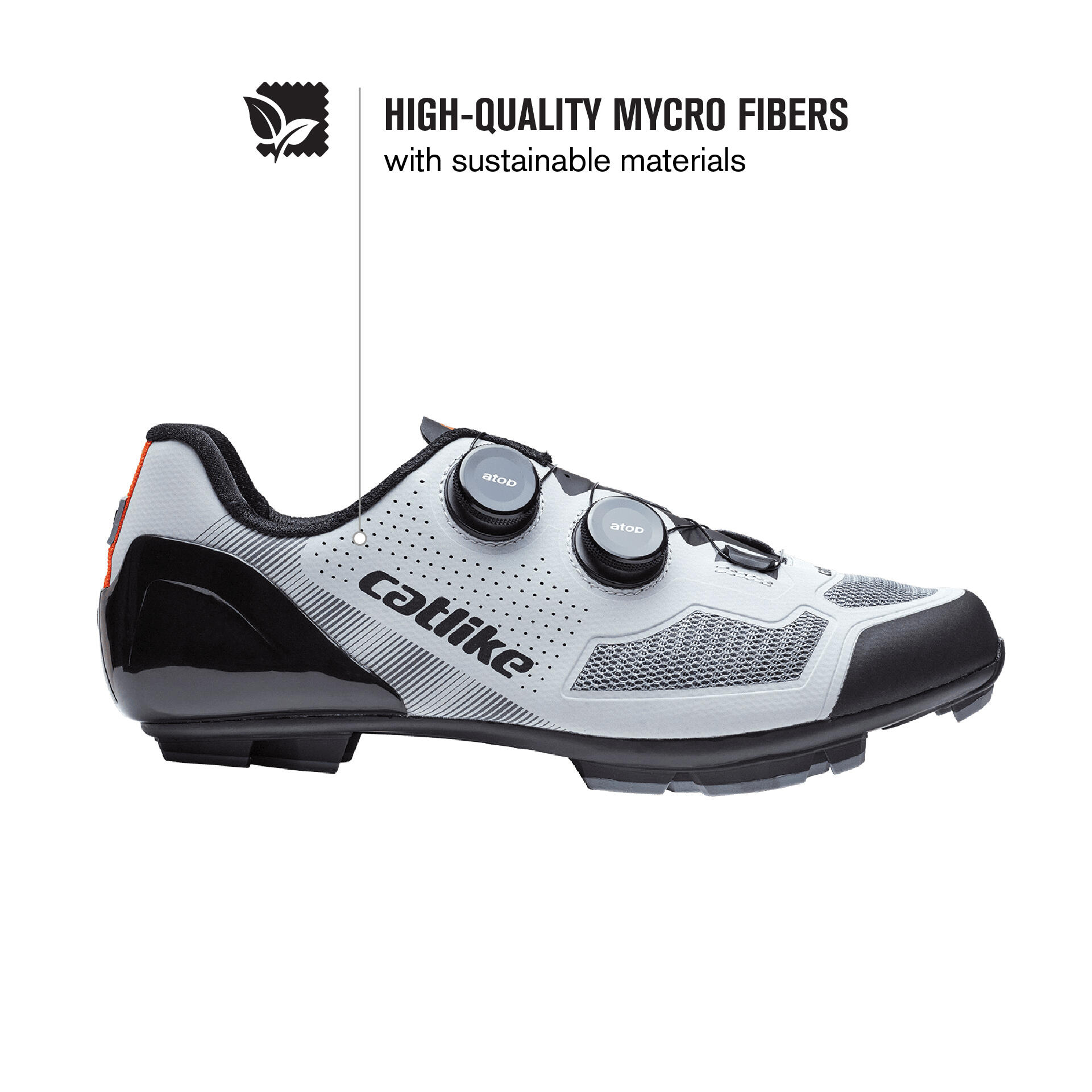 Mixino XC1 Scarpe MTB Grigie 2/7
