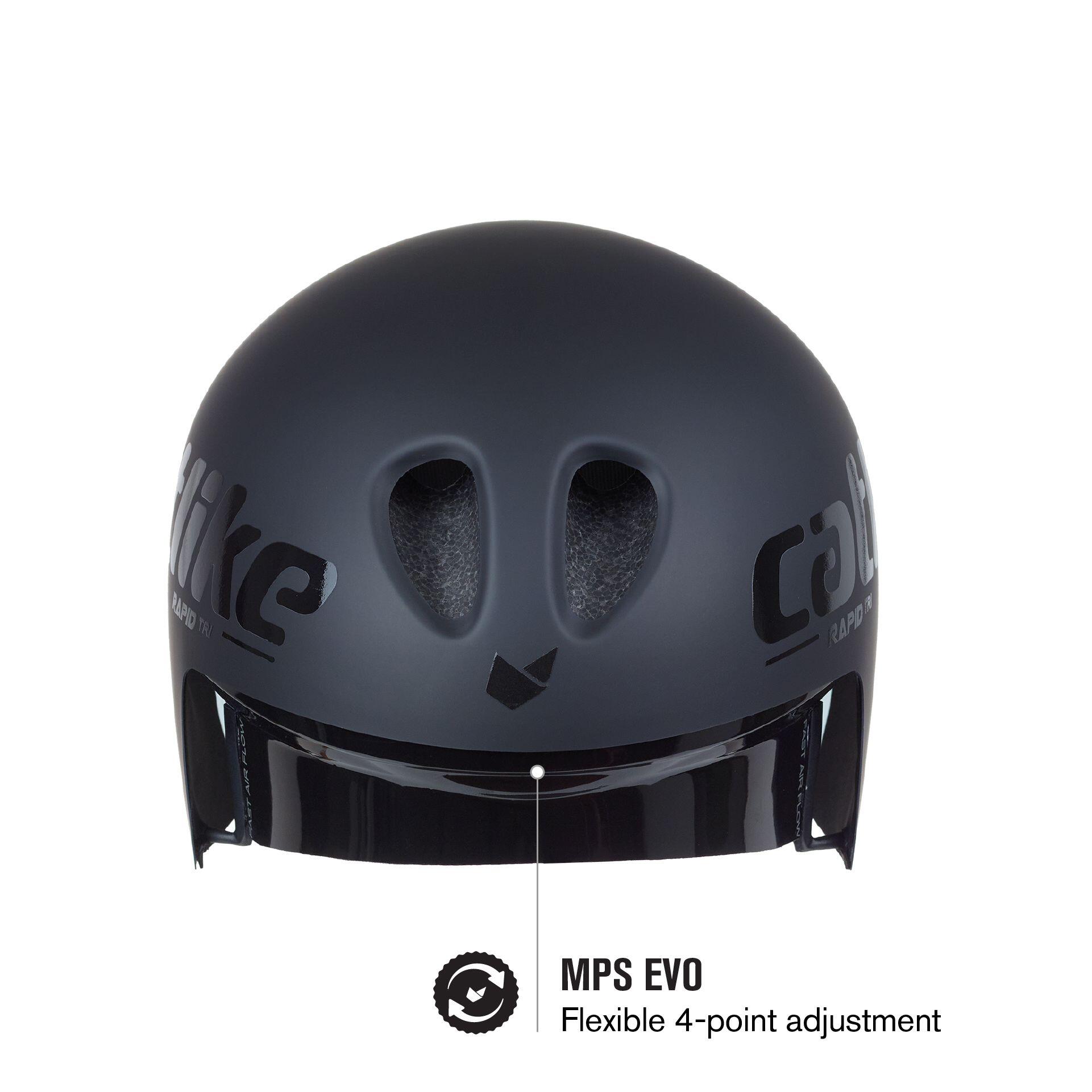Catlike Rapid Tri - TT AERO Pro Tijdrit Helm - Zwart 6/7