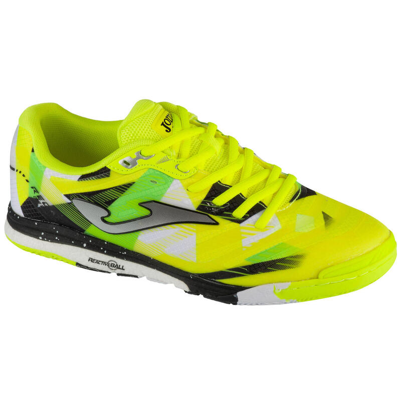 Sapatilhas Futsal Adulto Joma Regate Rebound 24 IN Amarelo Fluor