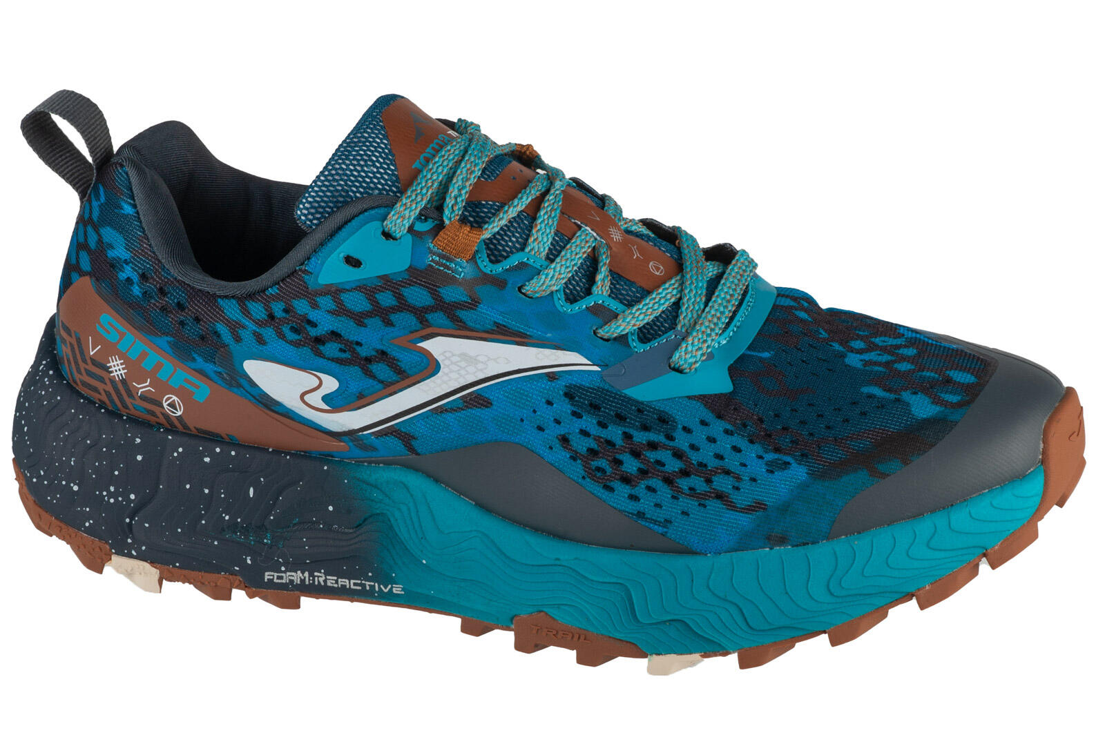 Chaussures de course tout-terrain Hommes Joma Sima bleu 1/4