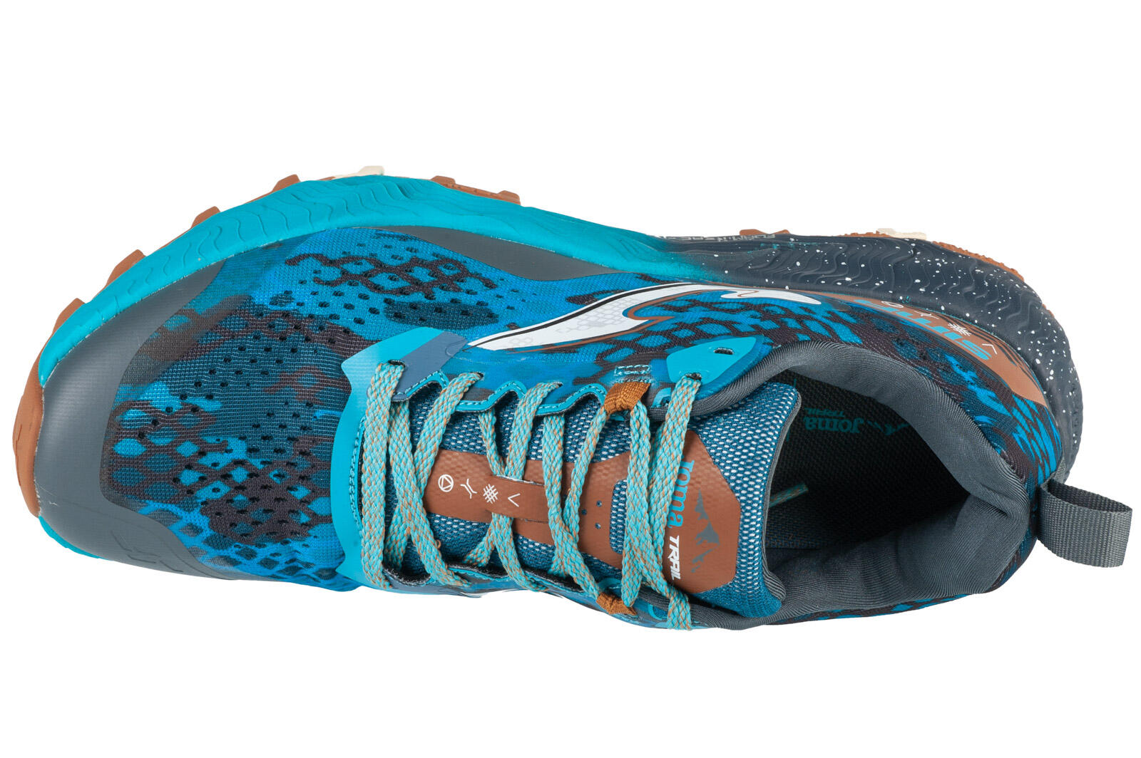 Chaussures de course tout-terrain Hommes Joma Sima bleu 3/4