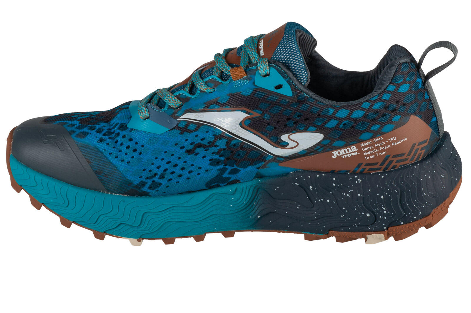 Chaussures de course tout-terrain Hommes Joma Sima bleu 2/4