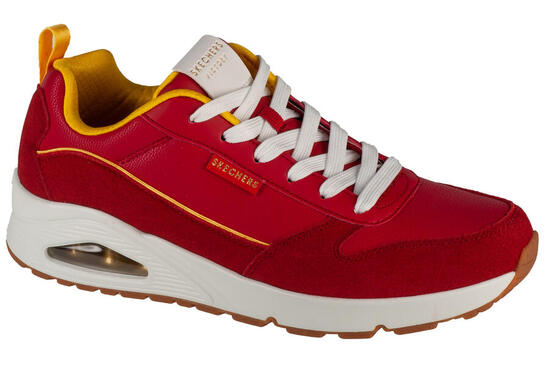 Chaussures Hommes Skechers Uno Victory Pack rouge