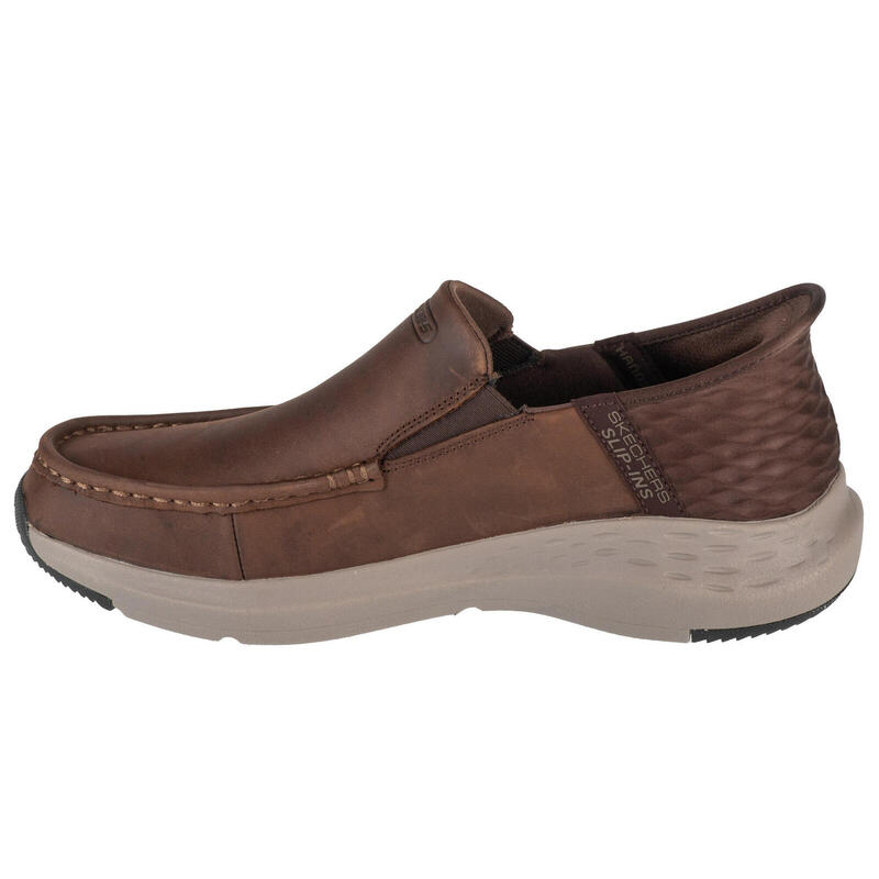 Mocasini Skechers vegan maro confort bărbați