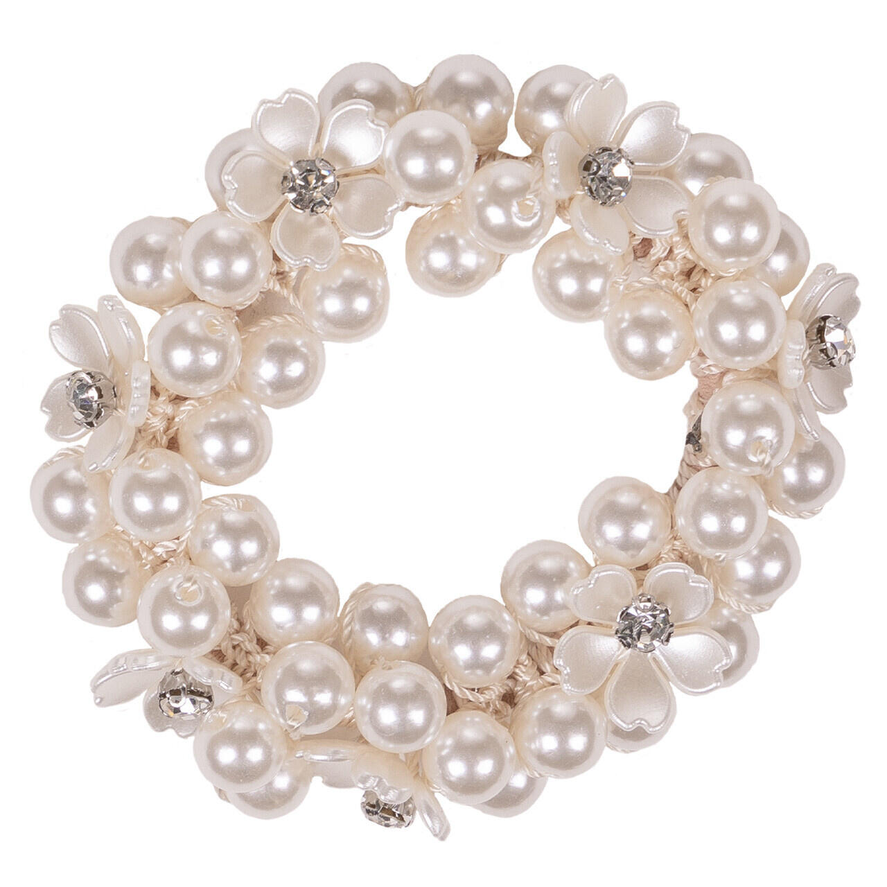 QHP Knotband Flower - Wit 3/3