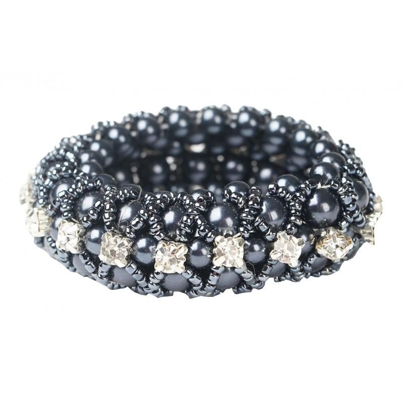 Horka - Horka Hair Elastic Perles & Strass - Bleu - Elastiques À Natter - Bleu - Taille Unique - Decathlon