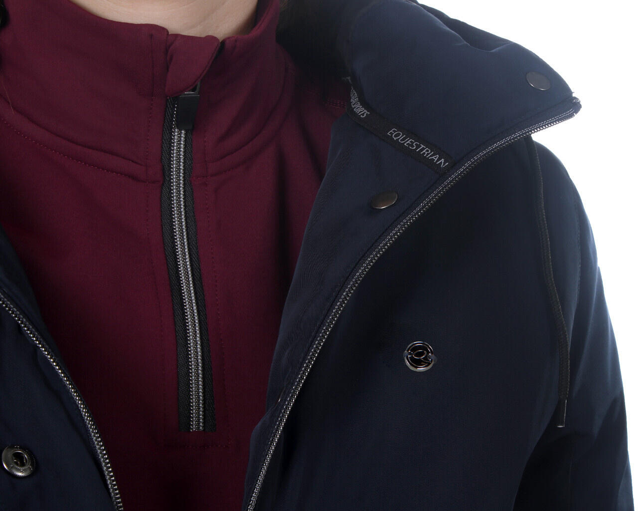 QHP Veste d'hiver Linde - Marine 3/7
