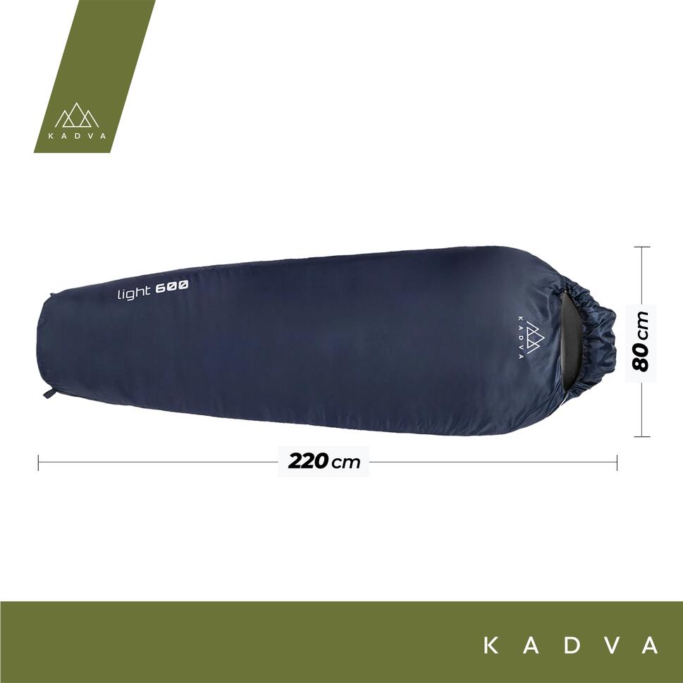 Śpiwór KADVA Light 600 L