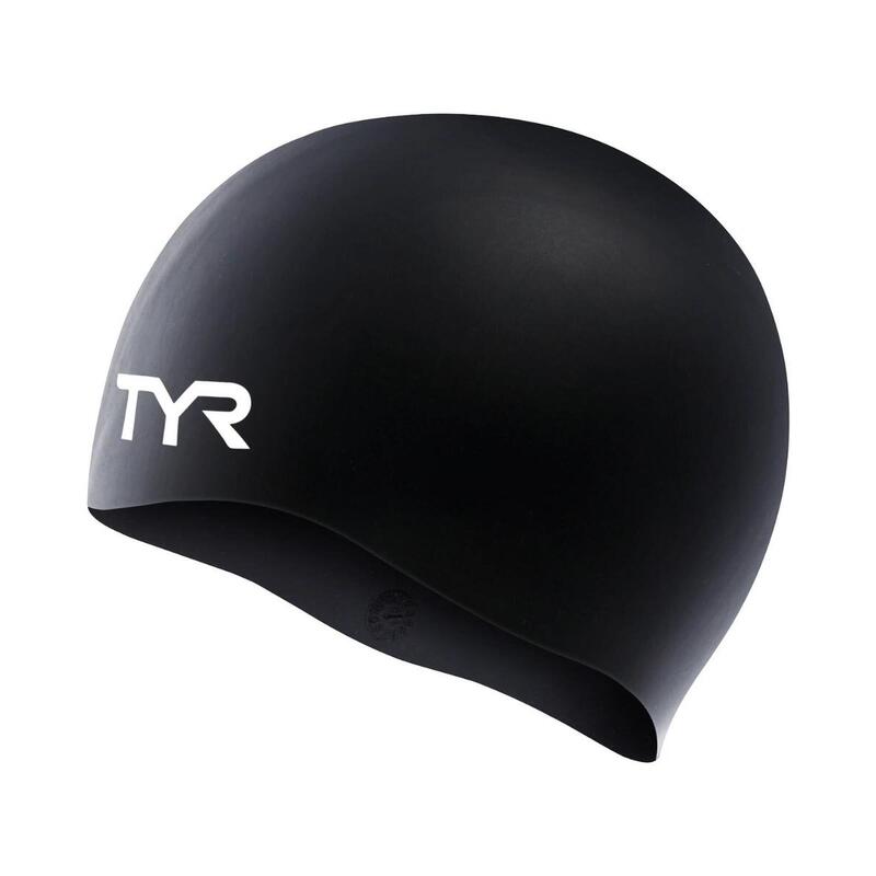 Bonnet de bain silicone lisse TYR adulte Wrinkle-Free