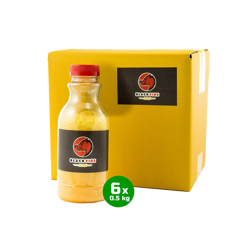 BLACK FIRE Aroma Black Fire Corn pack de 6 frascos de 500 gr