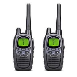 Midland G7 PRO twin - Talkie-Walkie 16 canaux PMR 446, Ecran LCD, VOX (Lot de 2)
