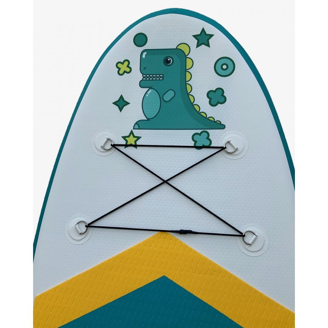 DESKA SUP DO PŁYWANIA DLA DZIECI SCORPIO KAYAK DINO 4/5