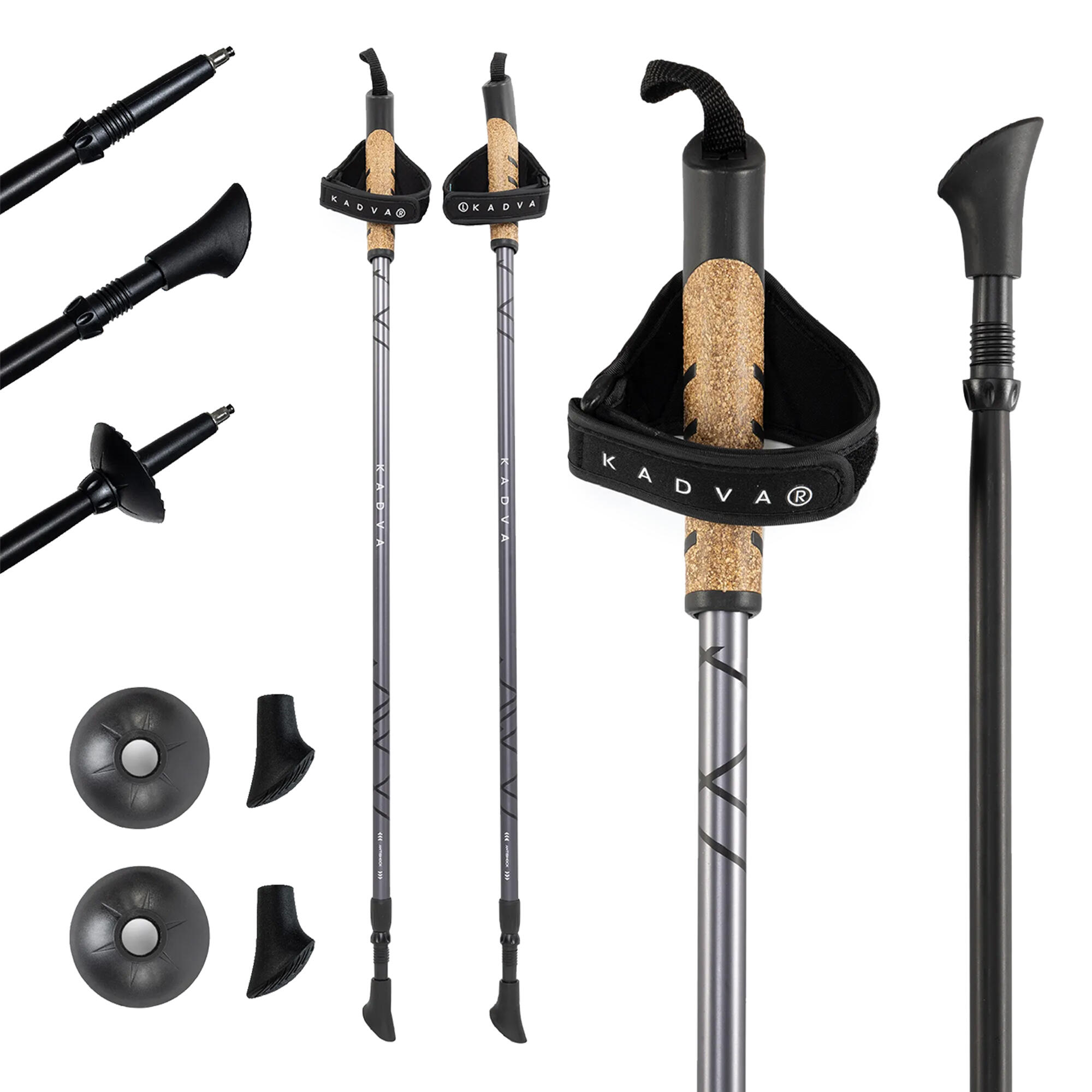 KADVA KADVA Aruku Nordic Walking-stokken