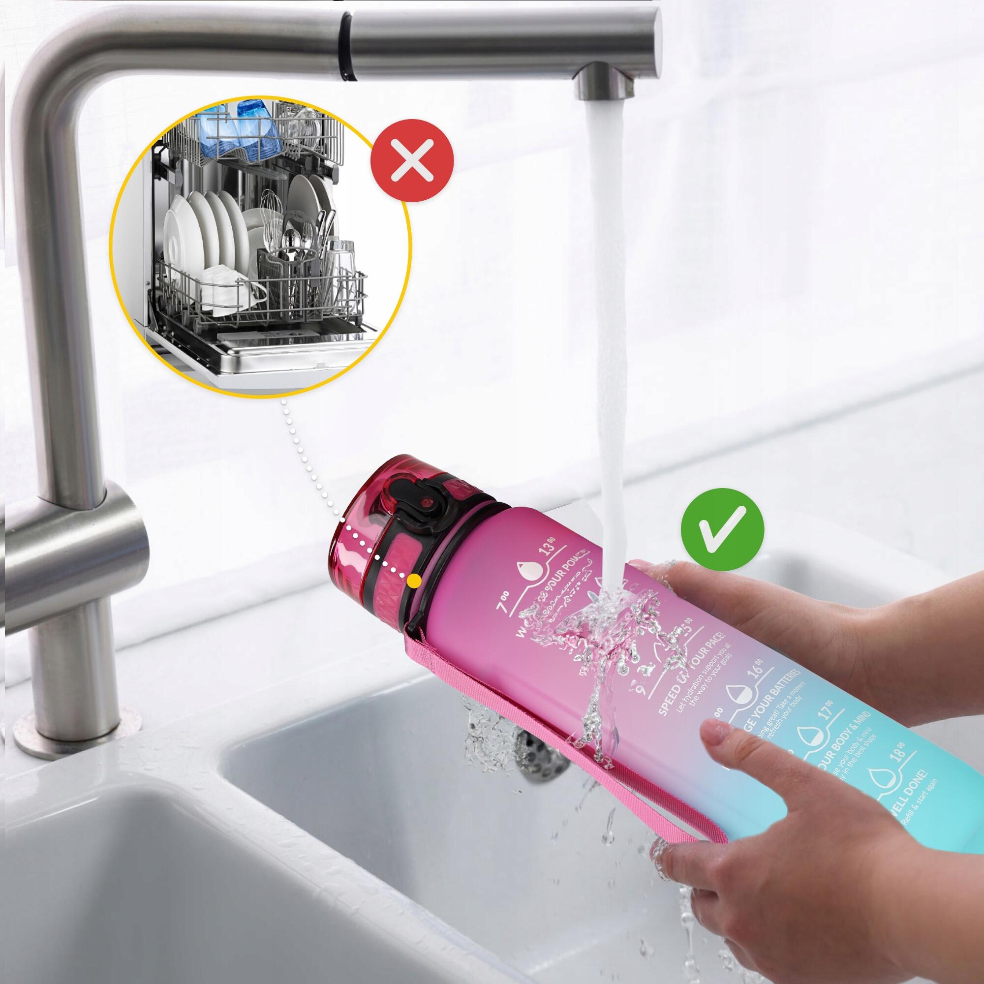 Sportovní láhev na vodu 4FIZJO, 1000 ml 7/7