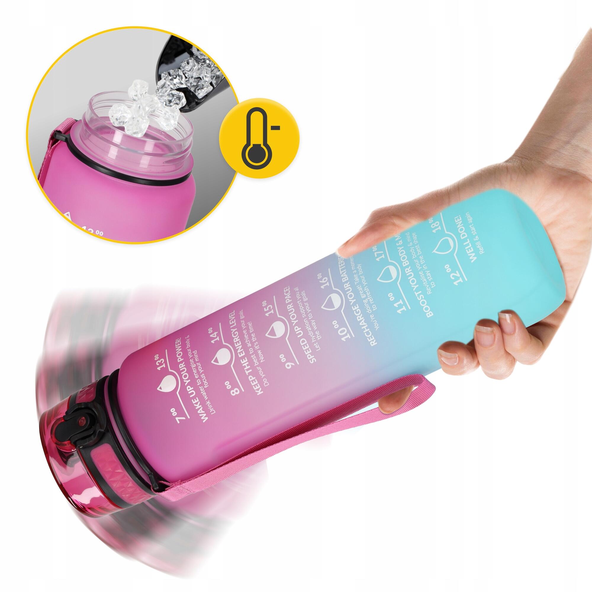 Sportovní láhev na vodu 4FIZJO, 1000 ml 5/7