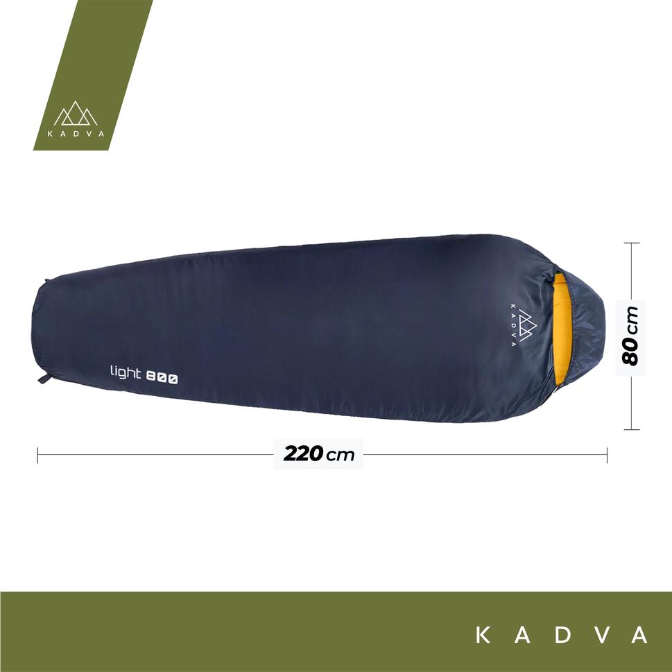 Śpiwór KADVA Light 800 R
