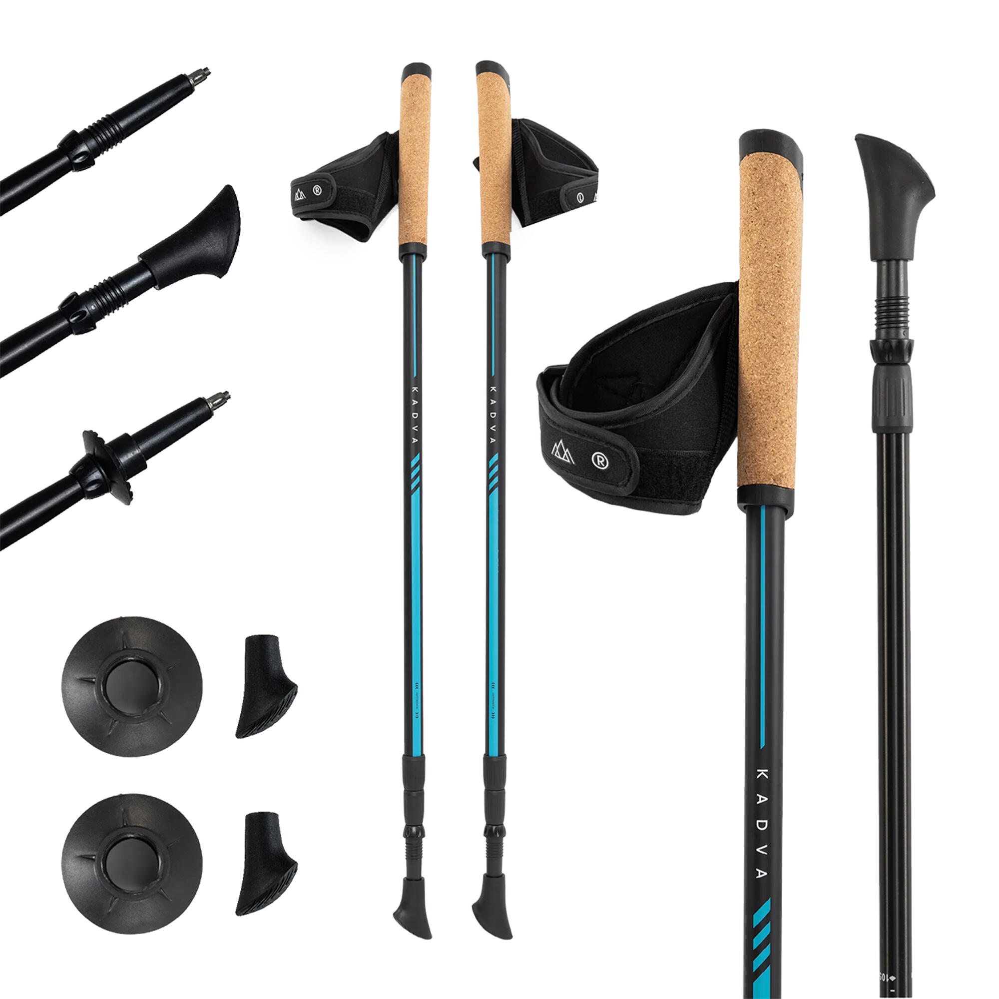 KADVA KADVA Luna Nordic Walking-stokken