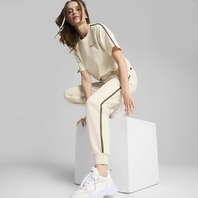 Pantaloni de sport MINIMAL GOLD Femei PUMA Alpine Snow White