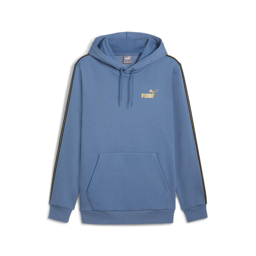 Hoodie ESS TAPE MINIMAL GOLD PUMA Blue Horizon