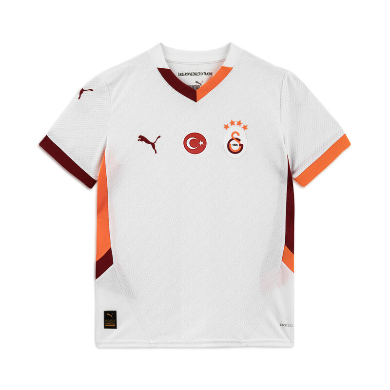 Galatasaray SK 24/25 uitshirt voor jongeren PUMA White Red Rhythm