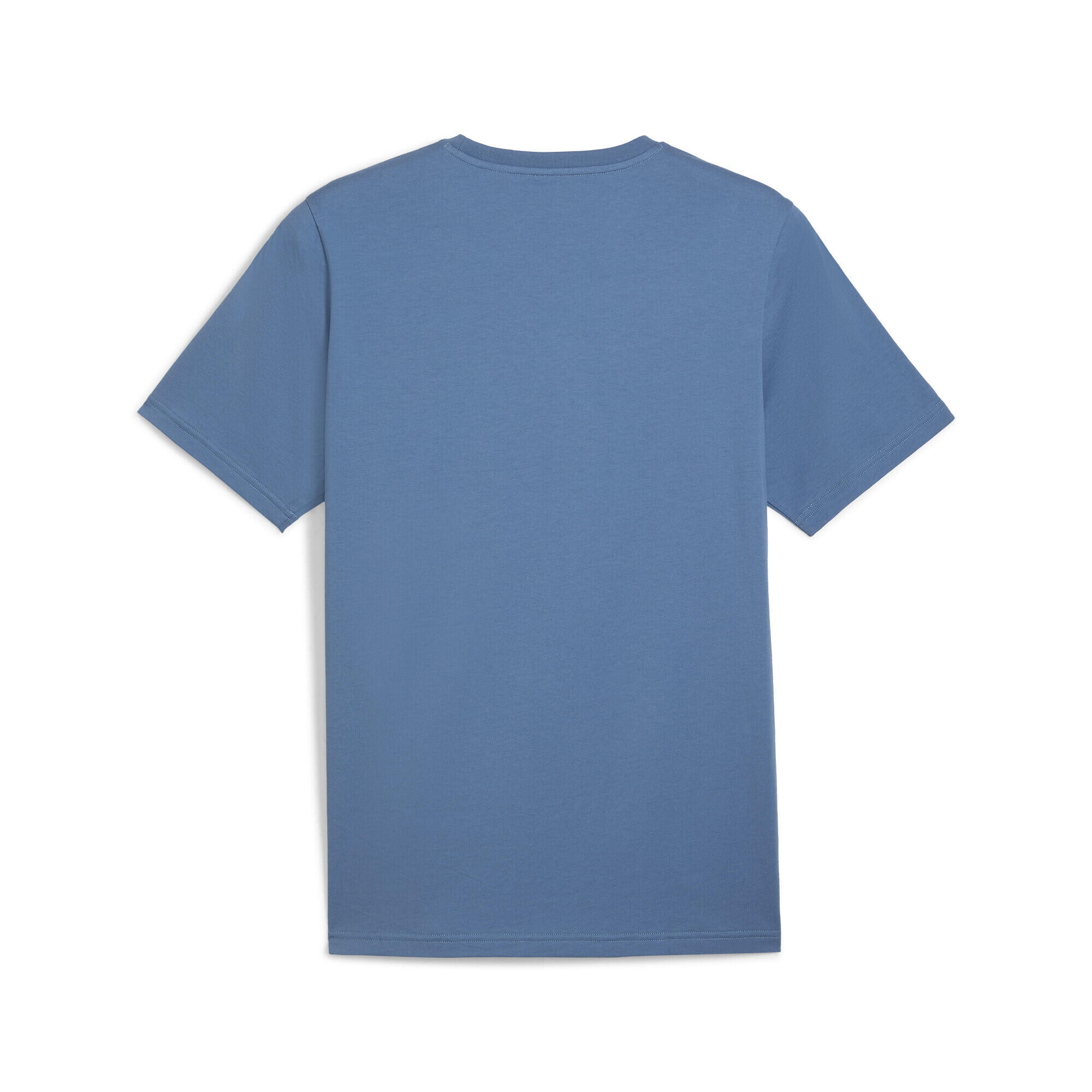 T-shirt ESS TAPE MINIMAL GOLD da uomo PUMA Blue Horizon 5/6