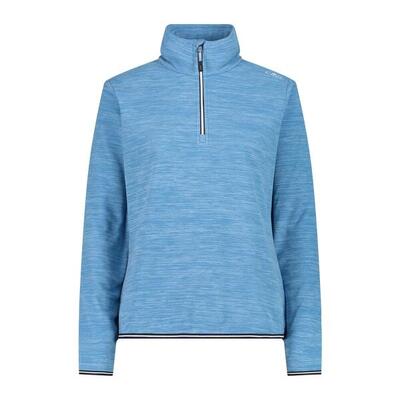 Fleecepullover weich wärmend Damen - Second-Layer-Rollkragenpullover