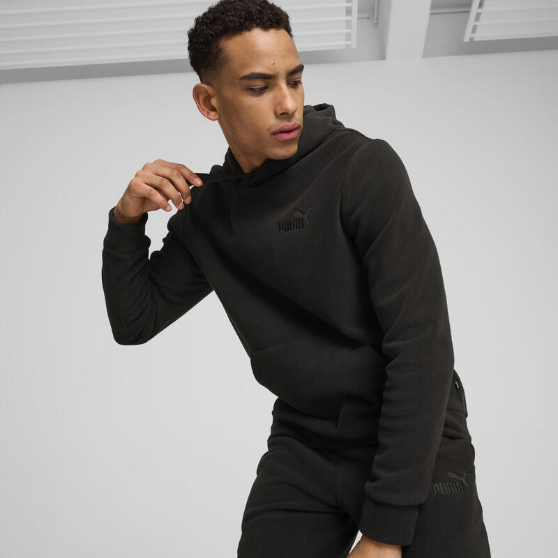 Hoodie ESS ELEVATED Homme PUMA Black