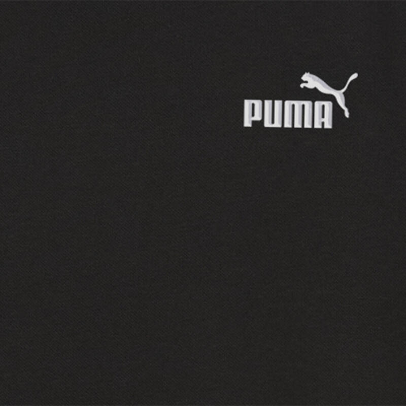 ESS+ oversized fleece sweater met ronde hals voor dames PUMA Black