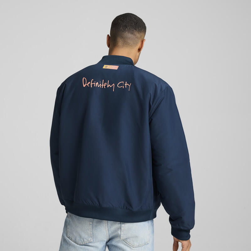 Manchester City NG Bomberjacke Herren PUMA Marine Blue