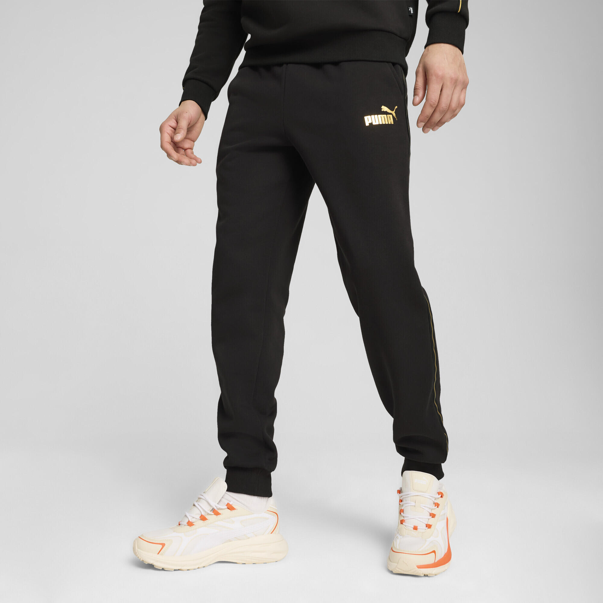 Pantaloni da tuta MINIMAL GOLD da uomo PUMA Black 2/6