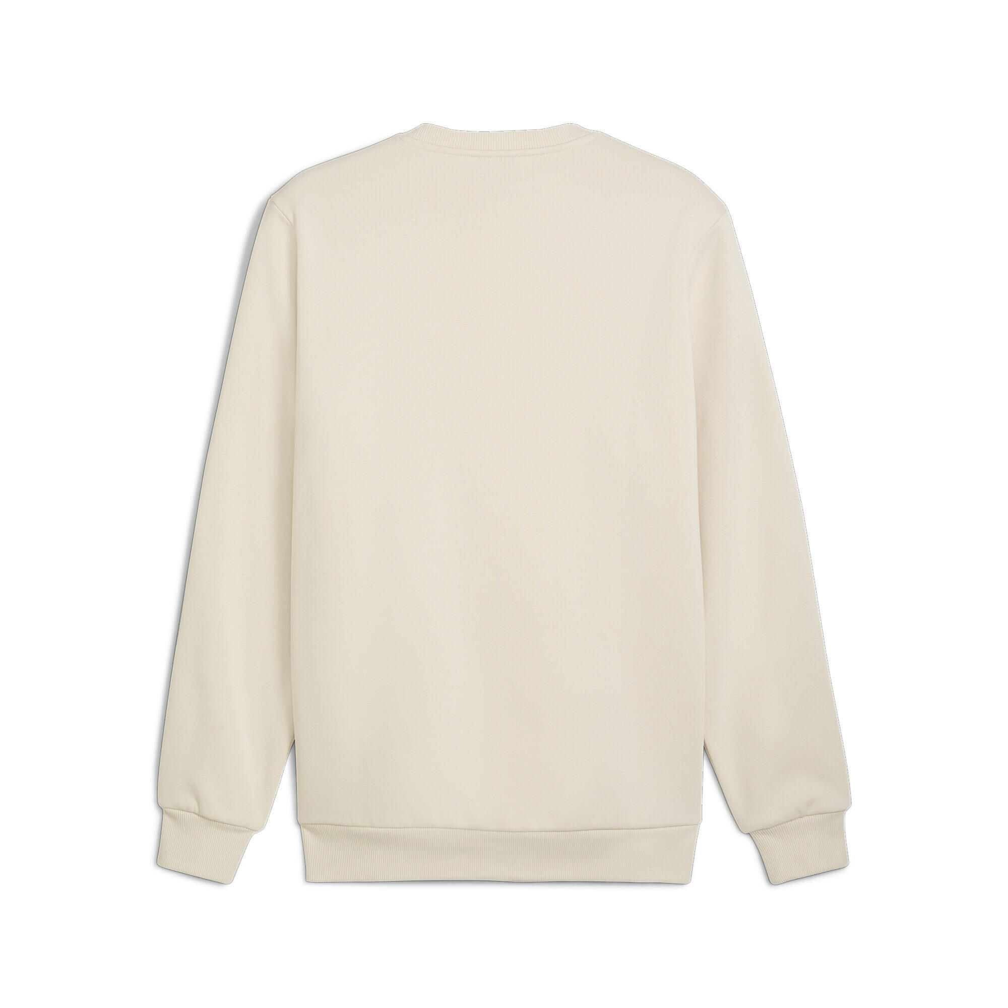 Sudadera de cuello redondo ESS TAPE MINIMAL GOLD Hombre PUMA Alpine Snow White 6/6
