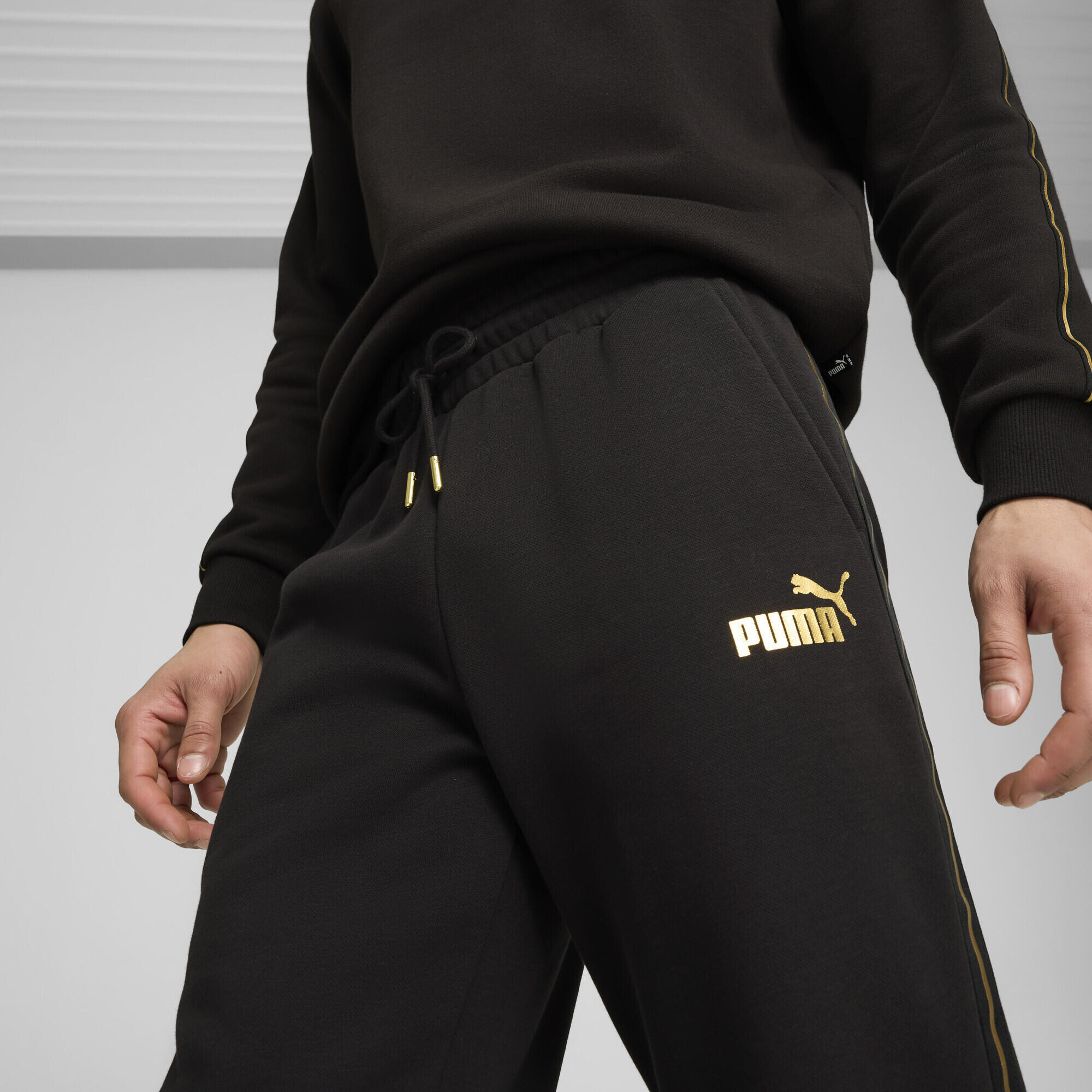 Pantaloni da tuta MINIMAL GOLD da uomo PUMA Black 3/6