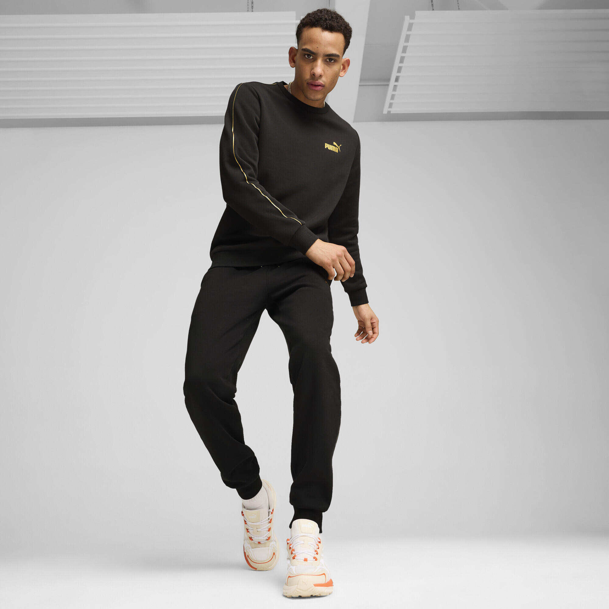 Pantaloni da tuta MINIMAL GOLD da uomo PUMA Black 4/6