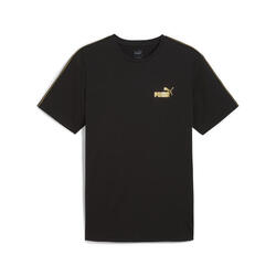 T-shirt ESS TAPE MINIMAL GOLD Homme PUMA Black