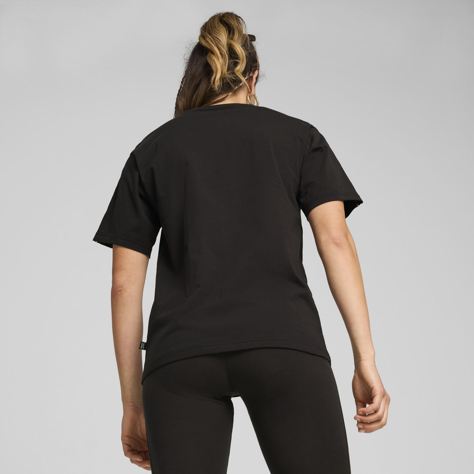 ESS TAPE MINIMAL GOLD T-Shirt Damen PUMA Black 4/6