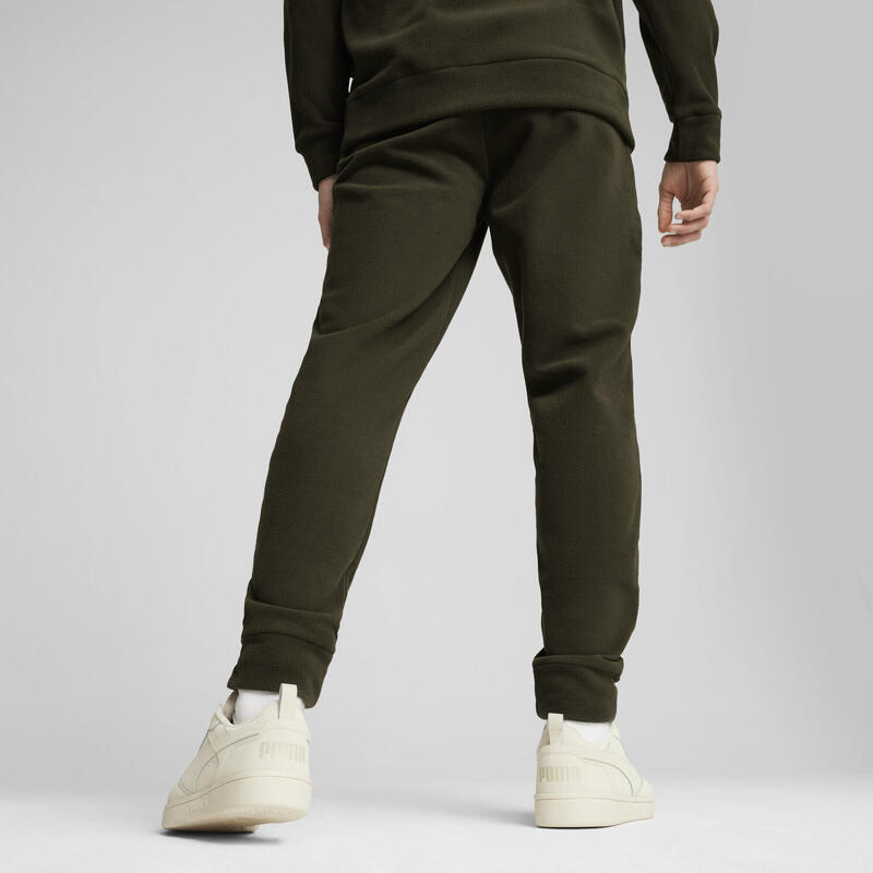 Pánské tepláky ESS ELEVATED PUMA Dark Olive Green