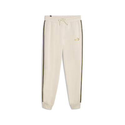 Pantaloni da tuta MINIMAL GOLD da donna PUMA Alpine Snow White
