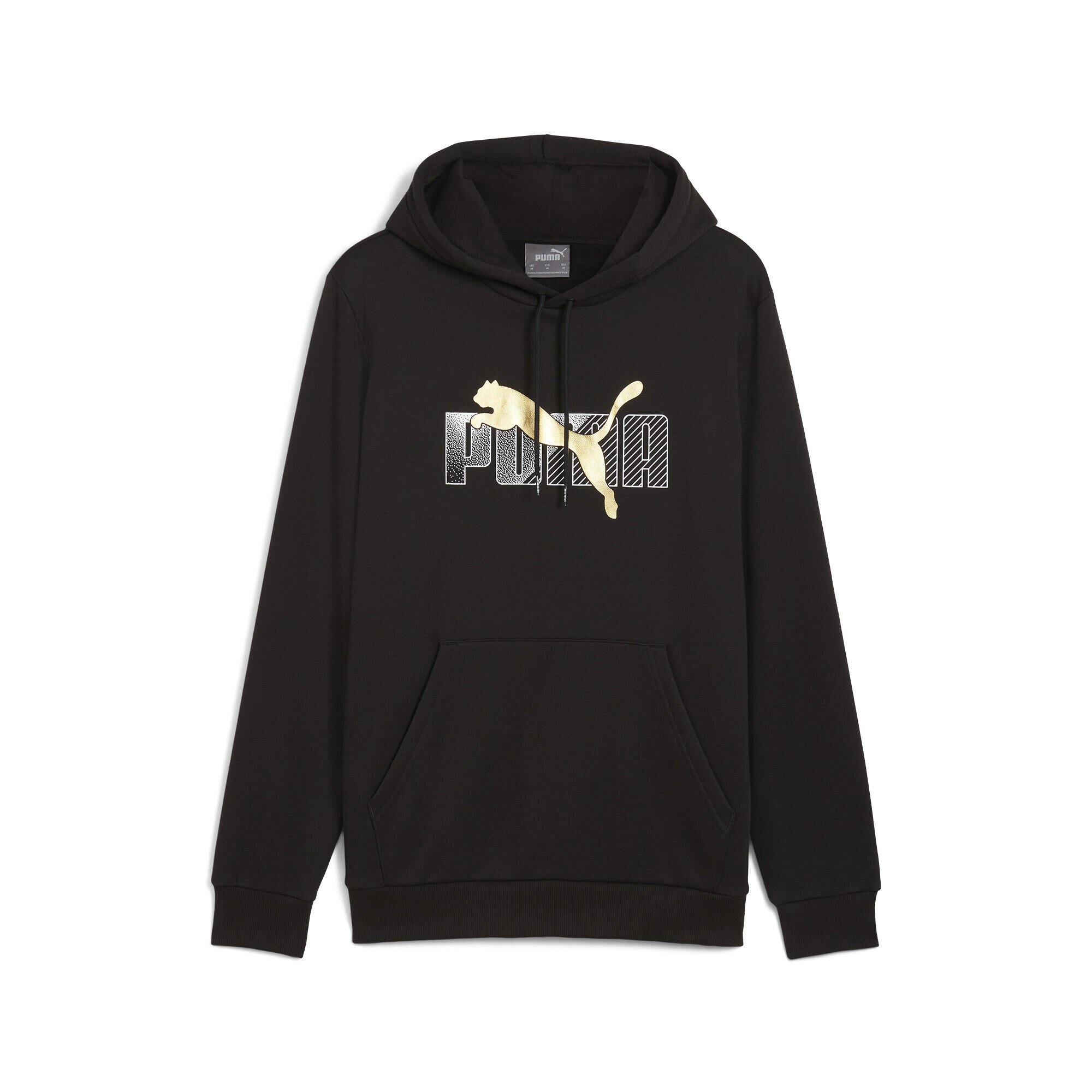 Męska bluza z kapturem ESS+ LOGO LAB PUMA Black