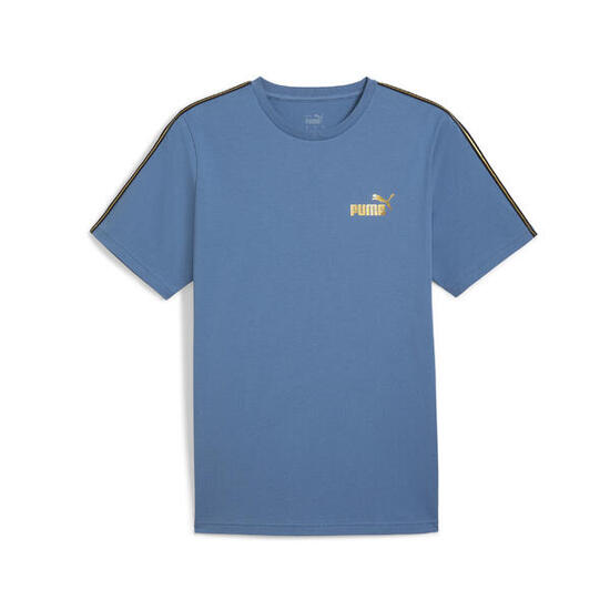 ESS TAPE MINIMAL GOLD T-shirt voor heren PUMA Blue Horizon