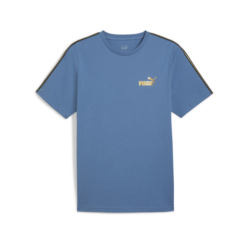 ESS TAPE MINIMAL GOLD Tee Férfiak PUMA Blue Horizon